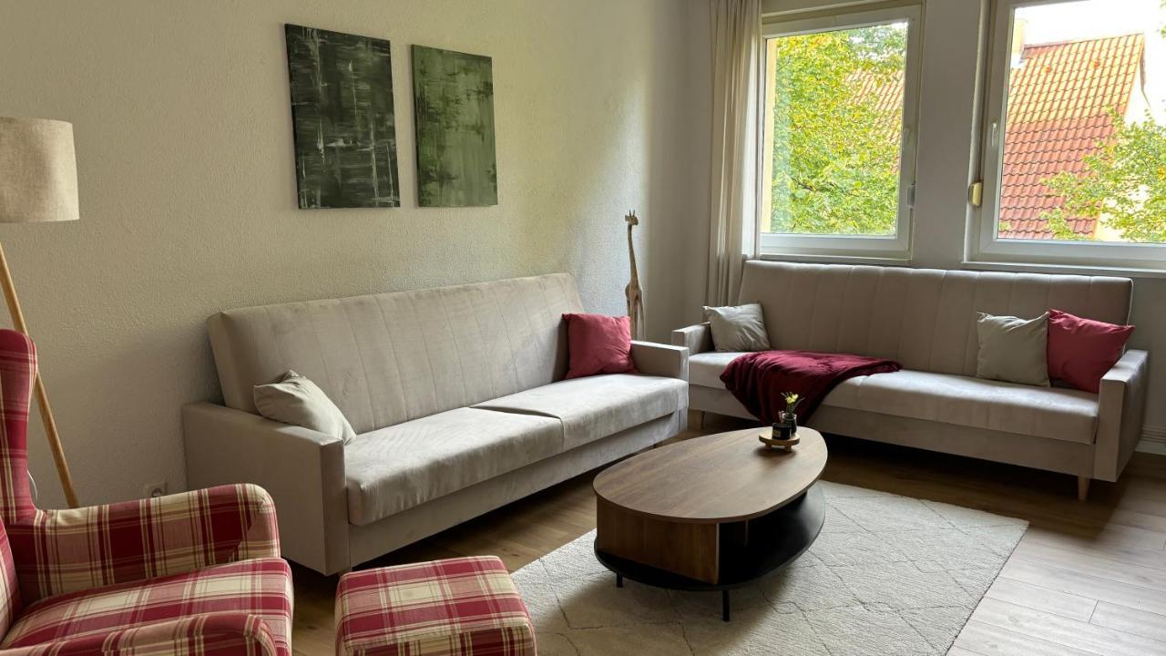 Bitterfelder Cityapartment Im Dichterviertel ภายนอก รูปภาพ